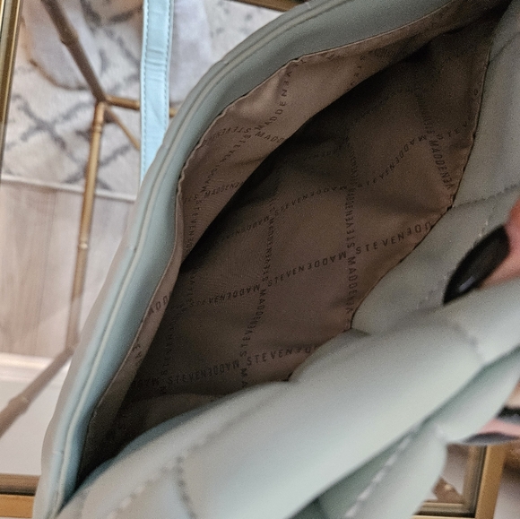 NWT Steve Madden Convertible Shoulder/Crossbody Bag Mint - Picture 5 of 9